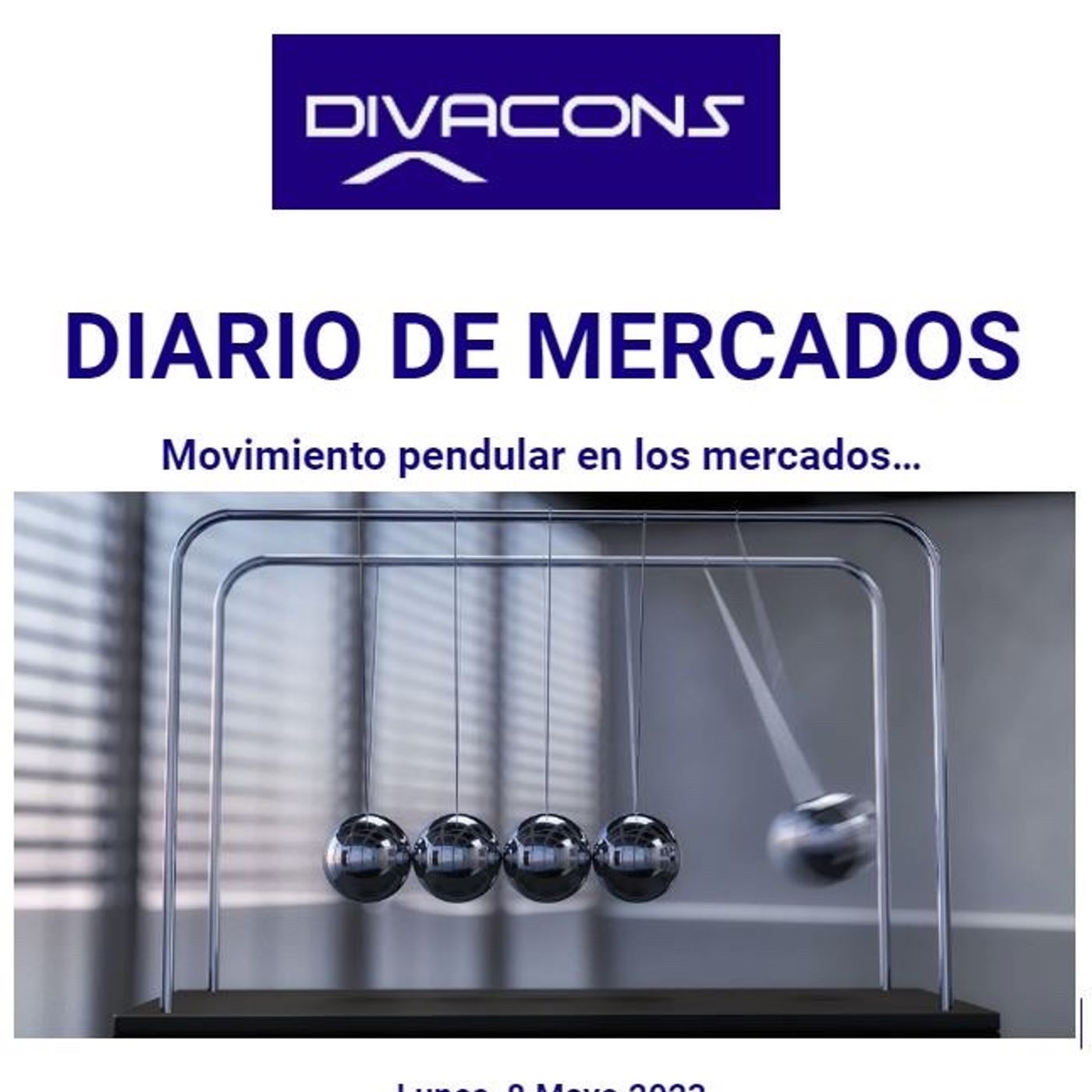 PODCAST DIARIO DE MERCADOS Lunes 8 Mayo episode artwork