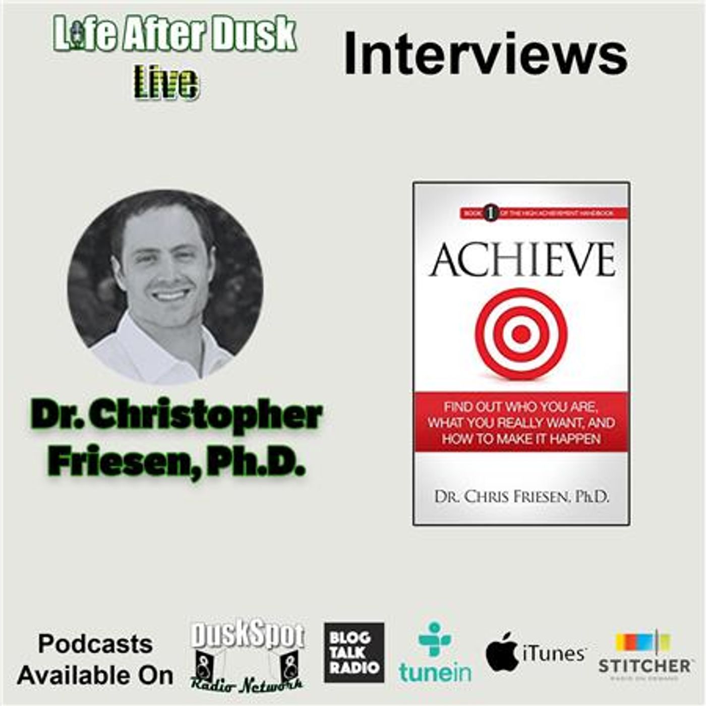 Life After Dusk Live - Dr. Chris Friesen, Ph.D. episode artwork