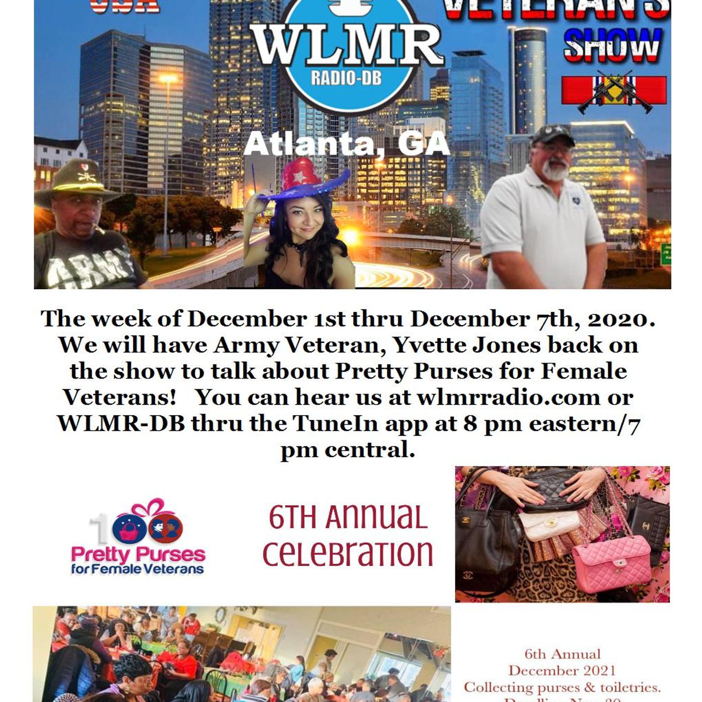 2020 - December 1st - Veteran's Show - Yvette Jones - Army Veteran 2020 - December 1st - Veteran's Show - Yvette Jones - Army Veteran