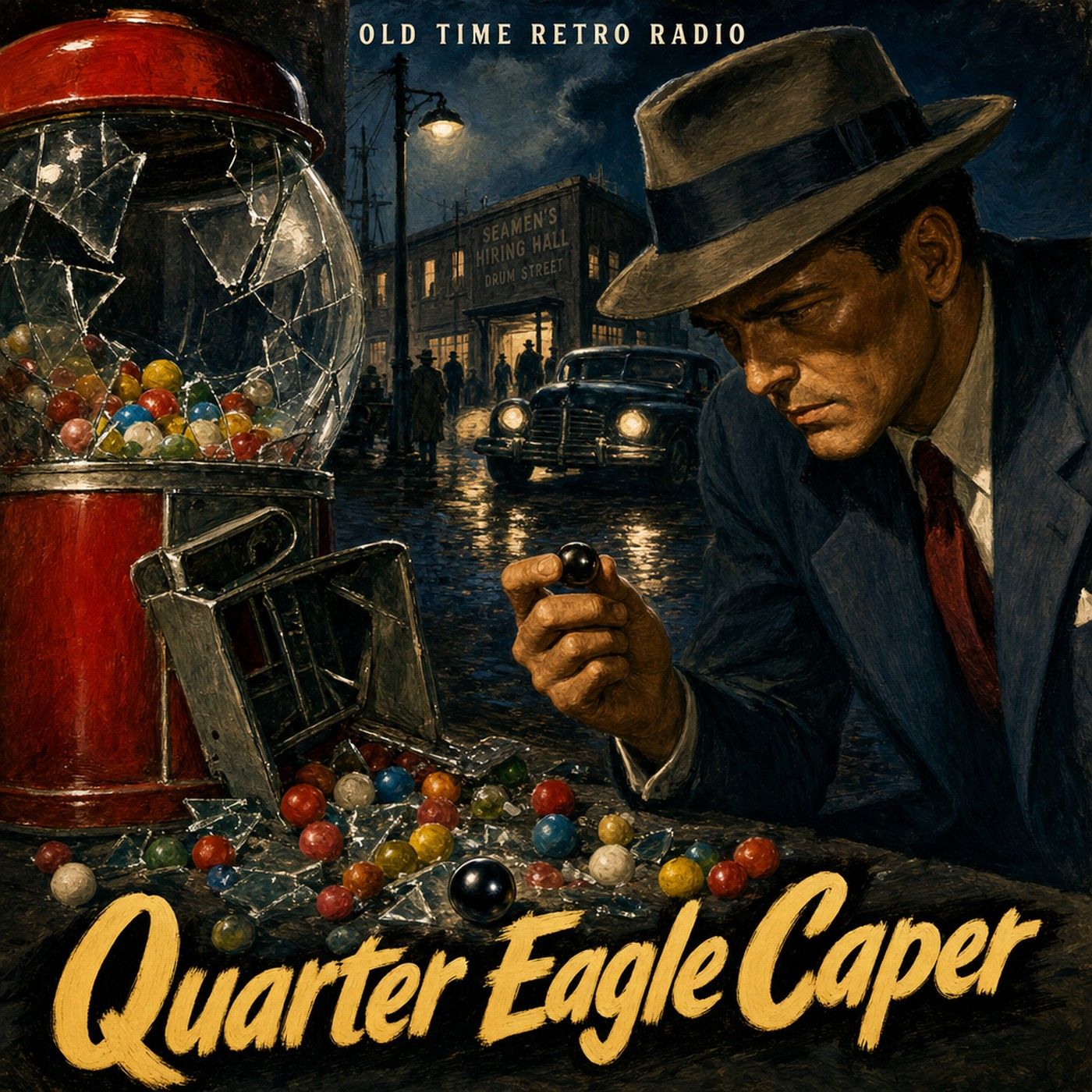 The Adventures of Sam Spade Detective - "Quarter Eagle Caper" (Old Time Radio, 1948) episode artwork