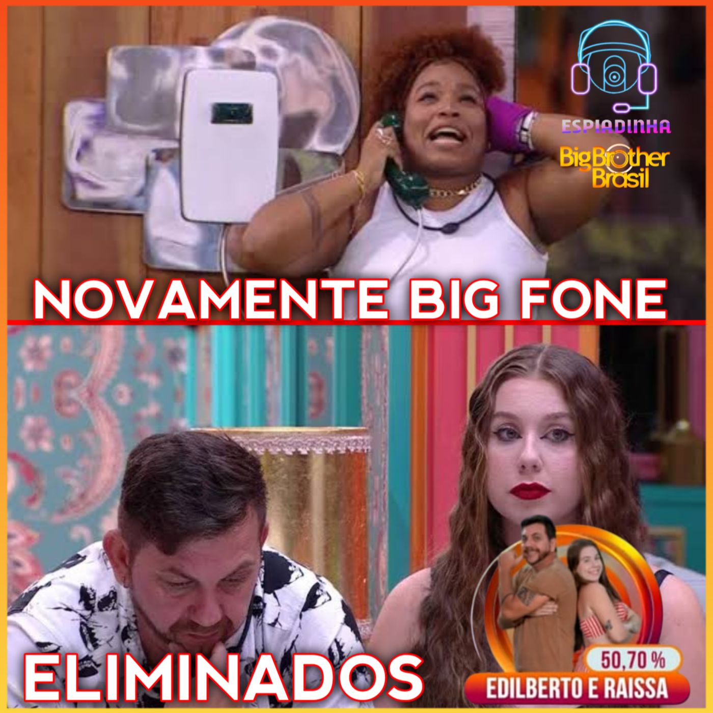 Edilberto e Raissa foram ELIMINADOS + Big Fone vai tocar! | BBB 25