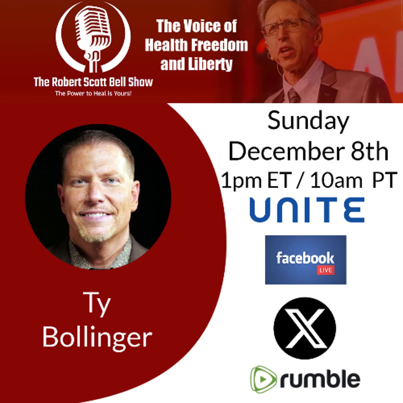 A Sunday Conversation with Ty Bollinger – JFK, Faith, and Freedom - The RSB Show 12-8-24 episode artwork
