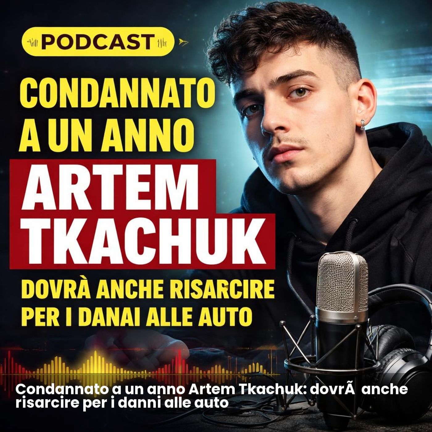 Condannato a un anno Artem Tkachuk: dovrà anche risarcire per i danni alle auto episode artwork