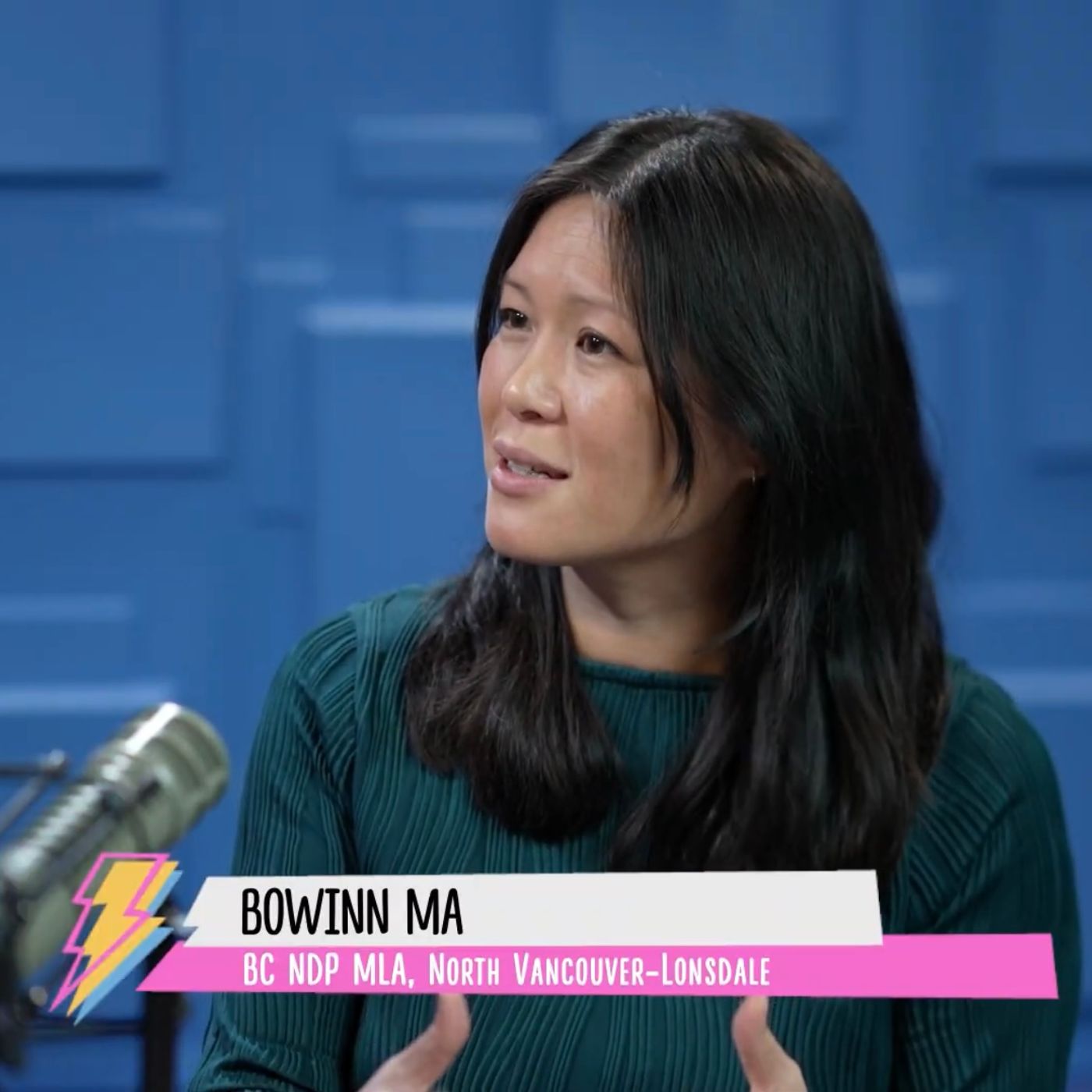 Bowinn Ma on "baby poop" and the progress of a parent-friendly B.C. Legislature episode artwork