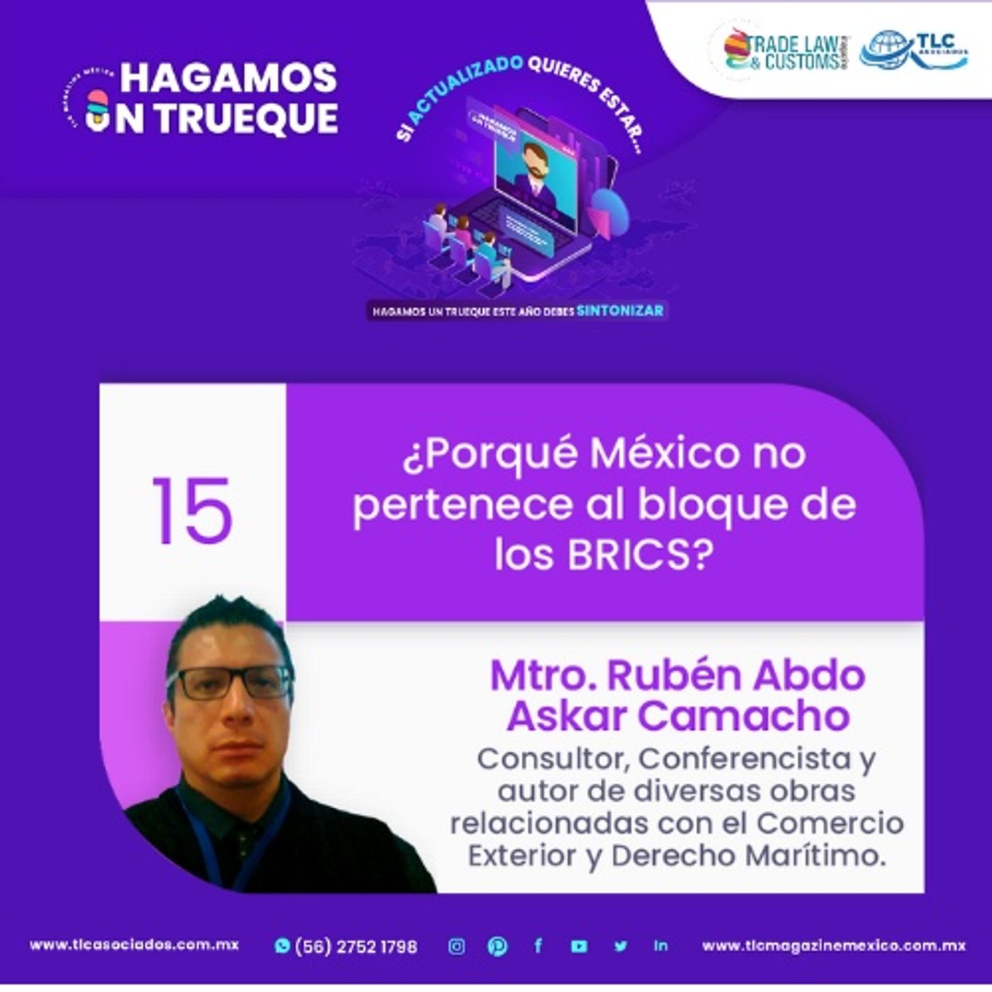 Episodio 469. ¿Porqué México no pertenece al bloque de los BRICS?