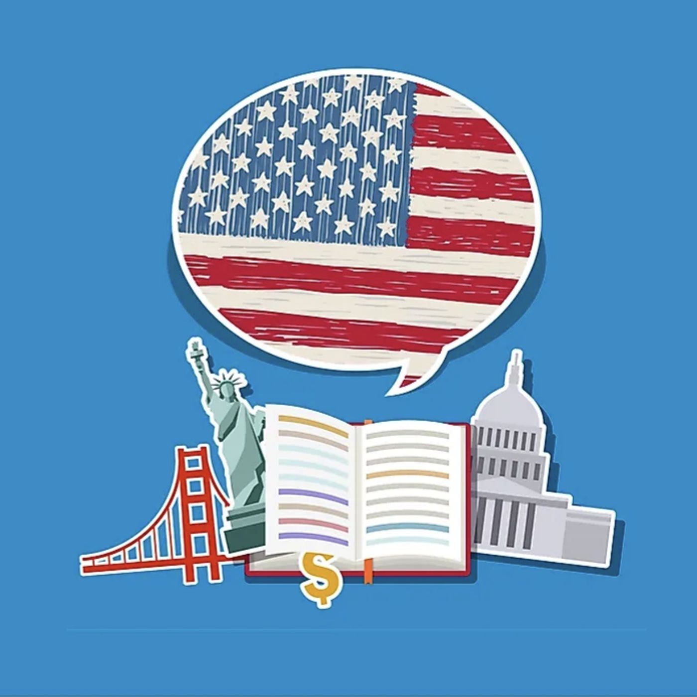 The Language of America podcast artwork