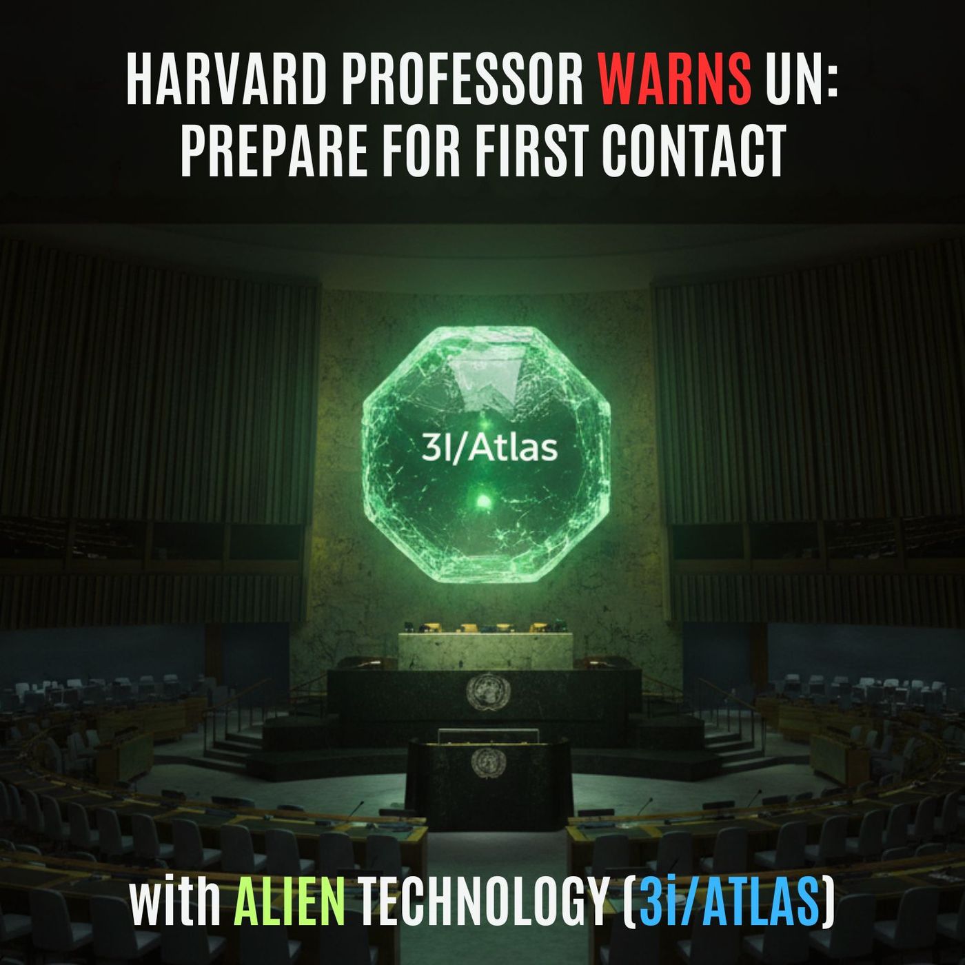 Harvard Professor WARNS UN: Prepare for First Contact with ALIEN Technology (3I/ATLAS)