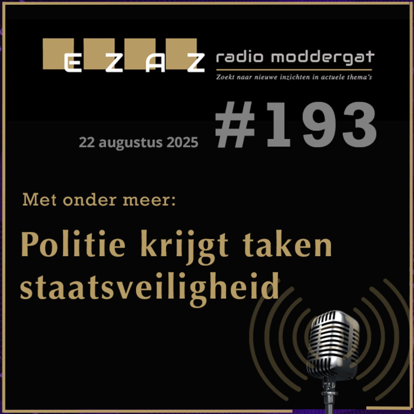 Radio Moddergat #193 - 2025-08-22 episode artwork