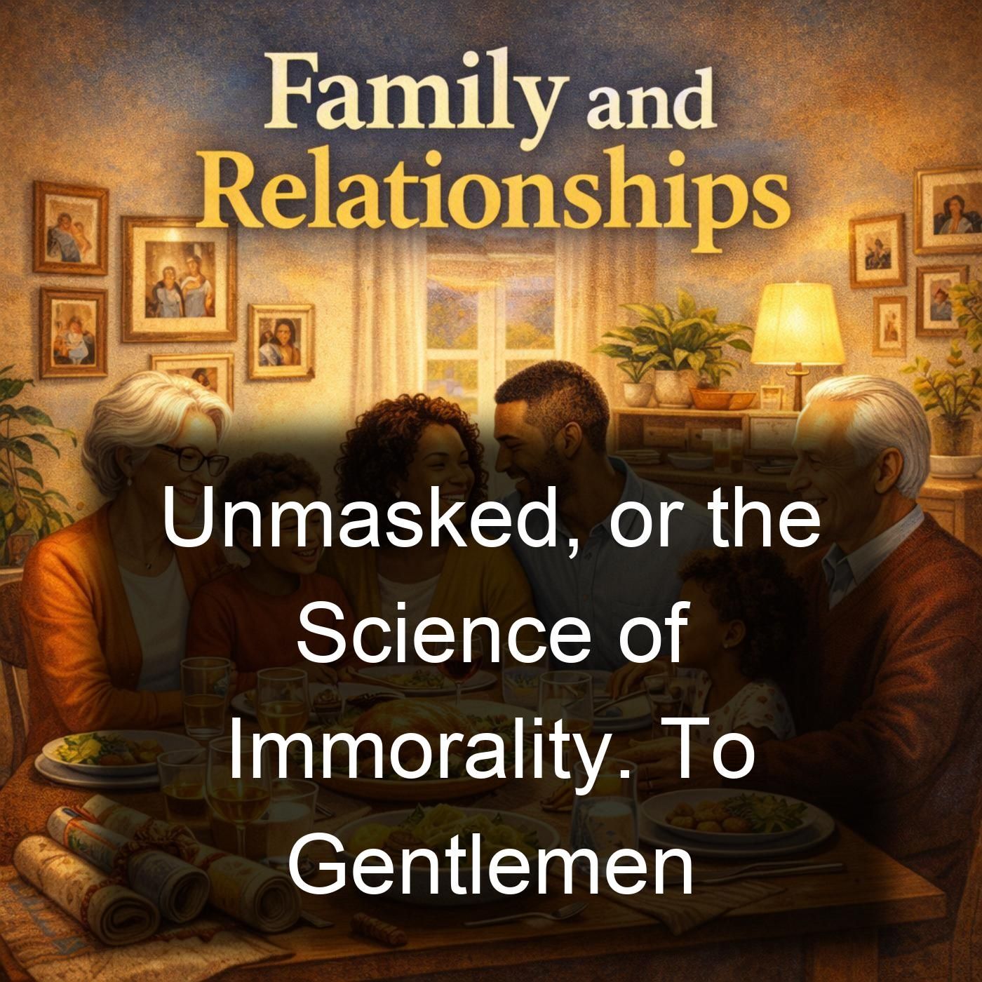 Unmasked, or the Science of Immorality. To Gentlemen cover art