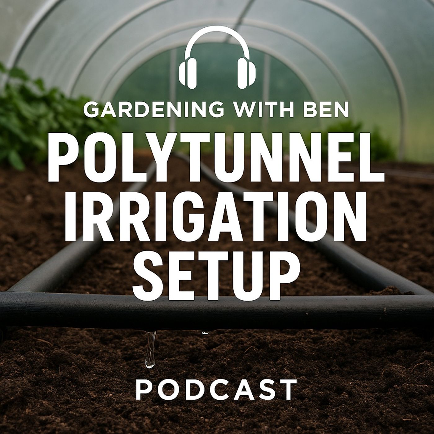 🎧 💦 Soggy Sunday Upgrade: Installing a New Irrigation System in the Polytunnel!