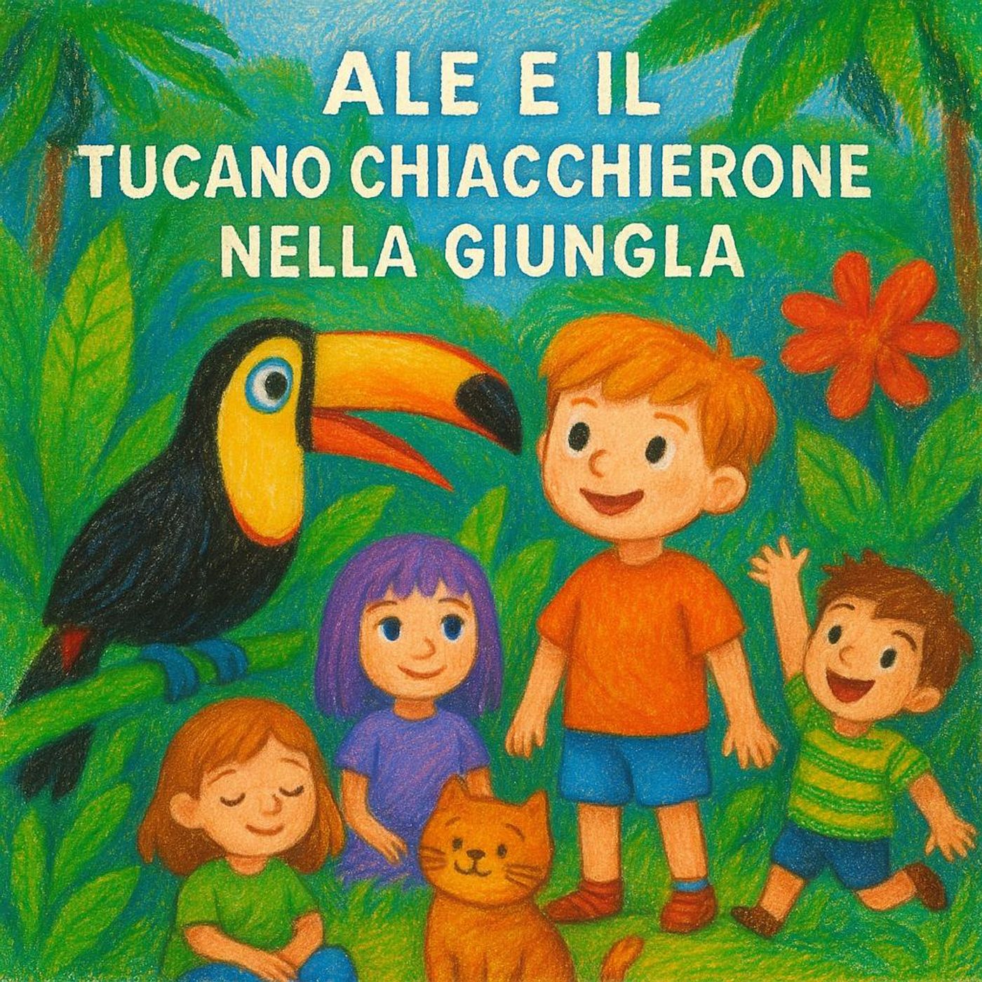 Ale e il Tucano Chiacchierone nella Giungla