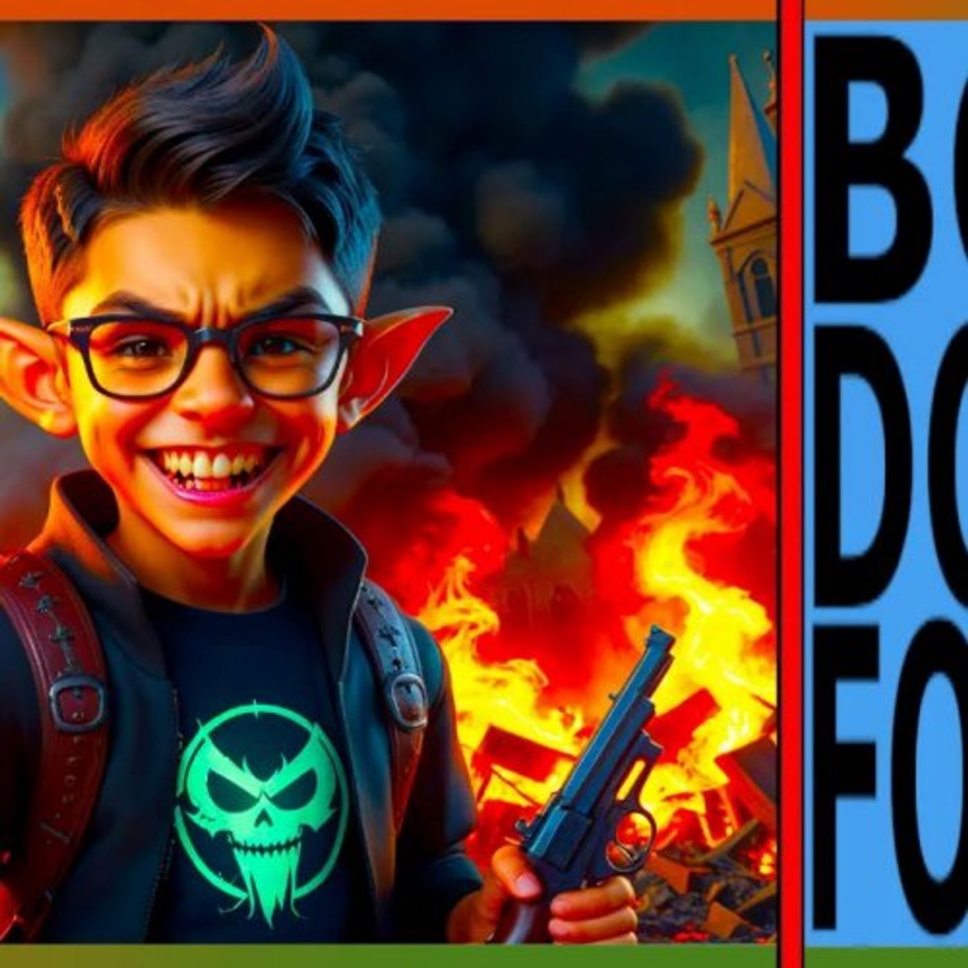ReddX's Saga of Beardschool Pt19.: This kid is a ticking TIME BOMB!! Put him on a list!!