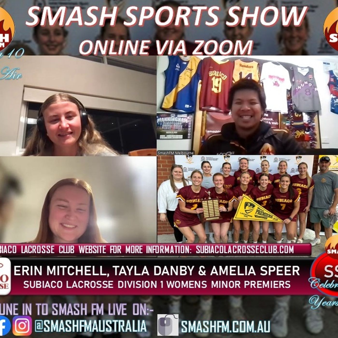 SSS10THYR: Subiaco Lacrosse LWA24 Womens Division 1 Minor Premiership Interviews 040924