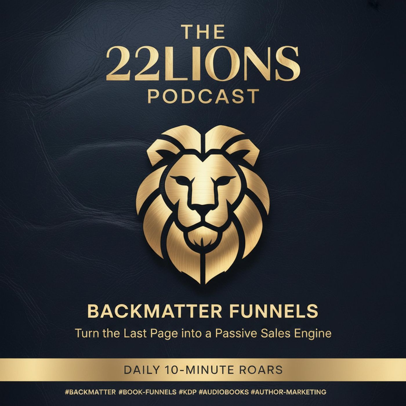 Backmatter Funnels: Turn the Last Page into a Passive Sales Engine episode artwork