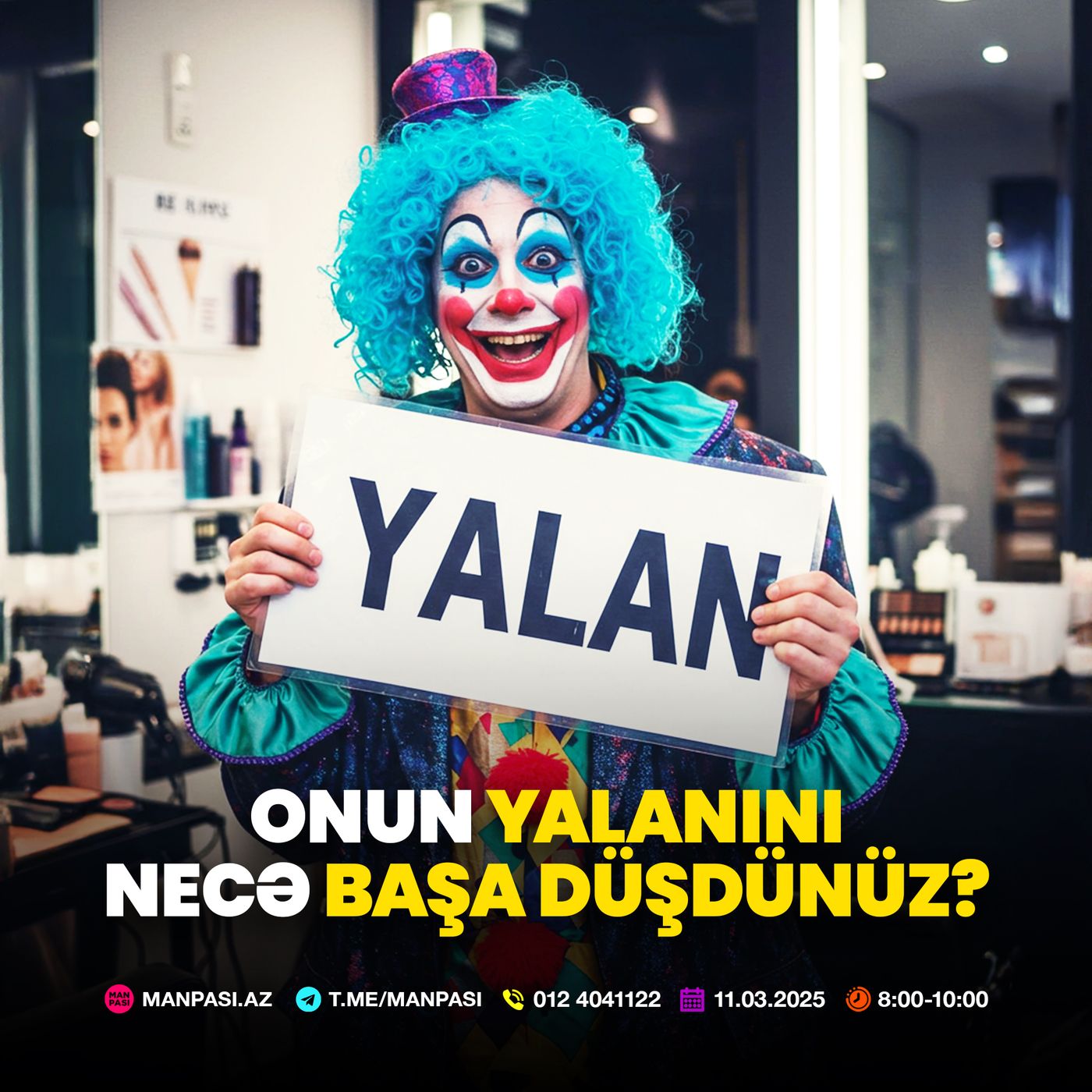 Onun yalanını necə başa düşdünüz? 11.03.2025