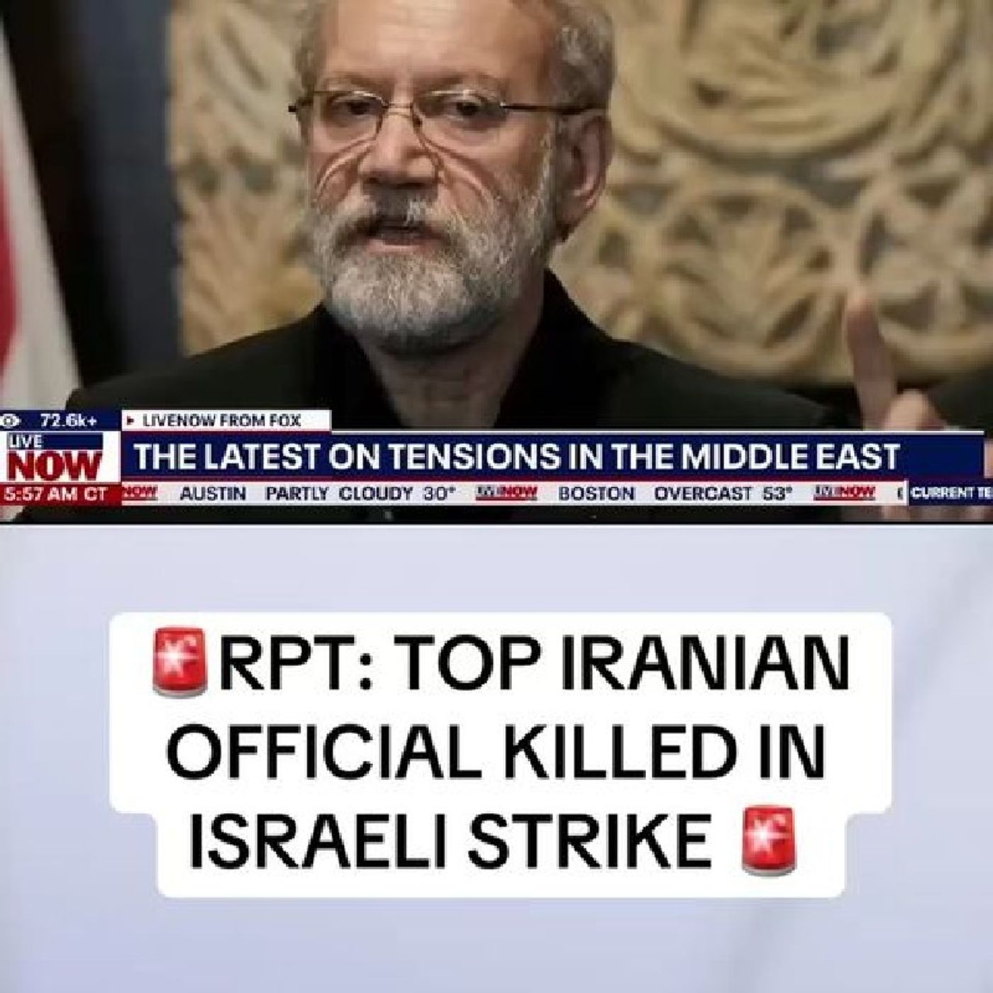 IDF: Top Iranian official killed in Israeli strikes #news #breaking #israel episode artwork