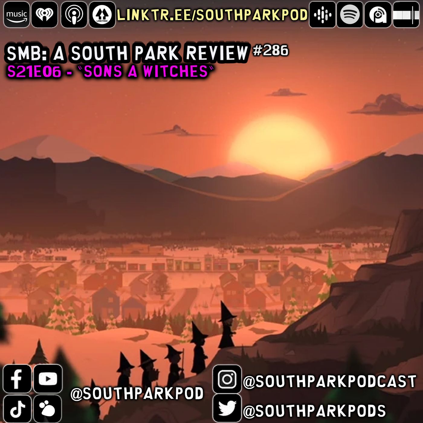 SMB #286 - S21E6 Sons A Witches - "Oh Yeah! Jack and Crack Witch Week"