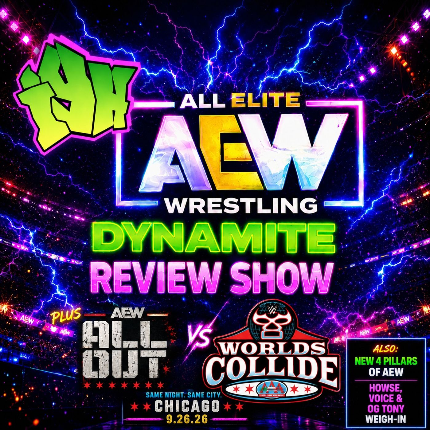 Knight vs Omega Set for Redemption | WWE/AAA Counterprogram AEW All Out | New 4 Pillars of AEW? episode artwork