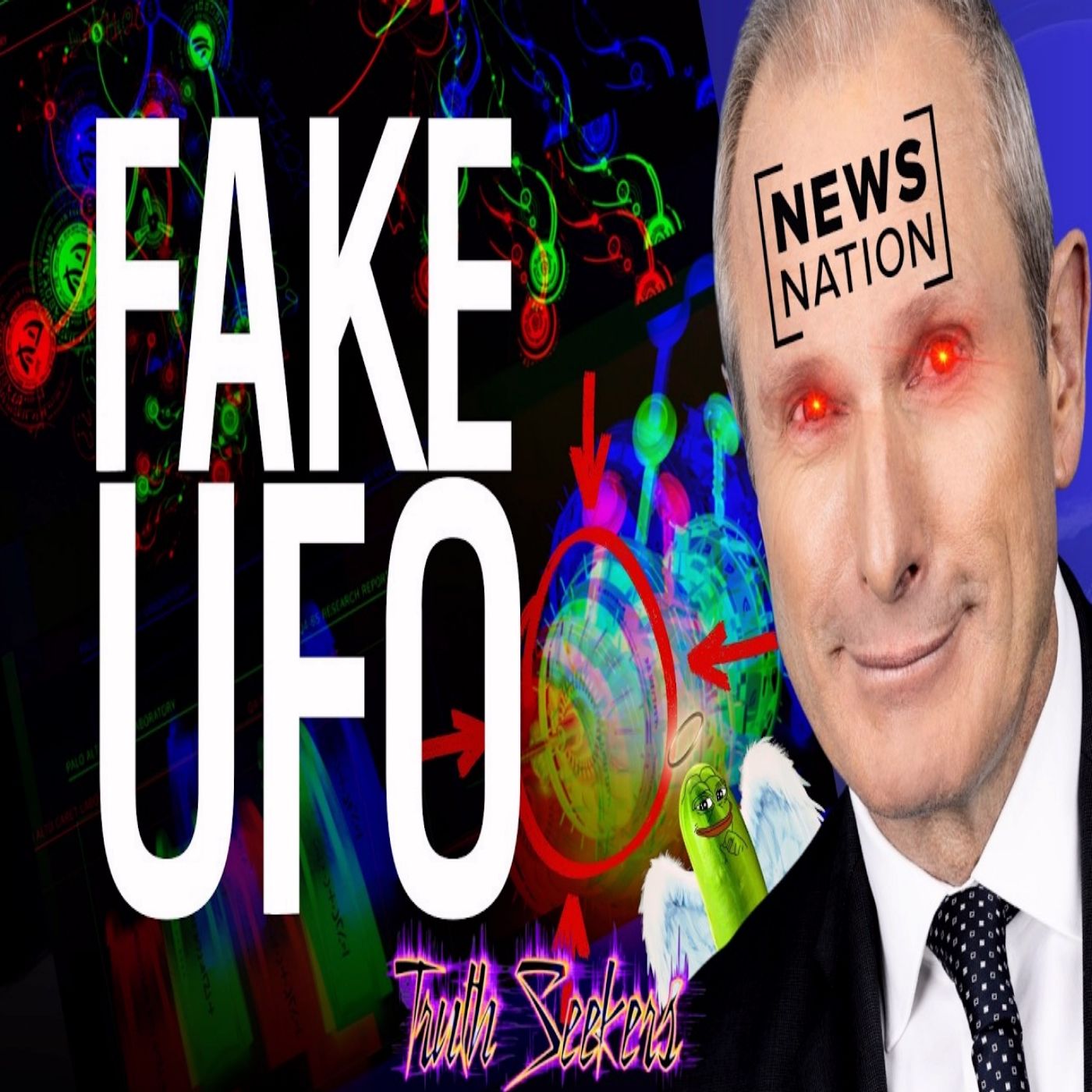 Ross Coulthart - Another 100% fake UFO story!