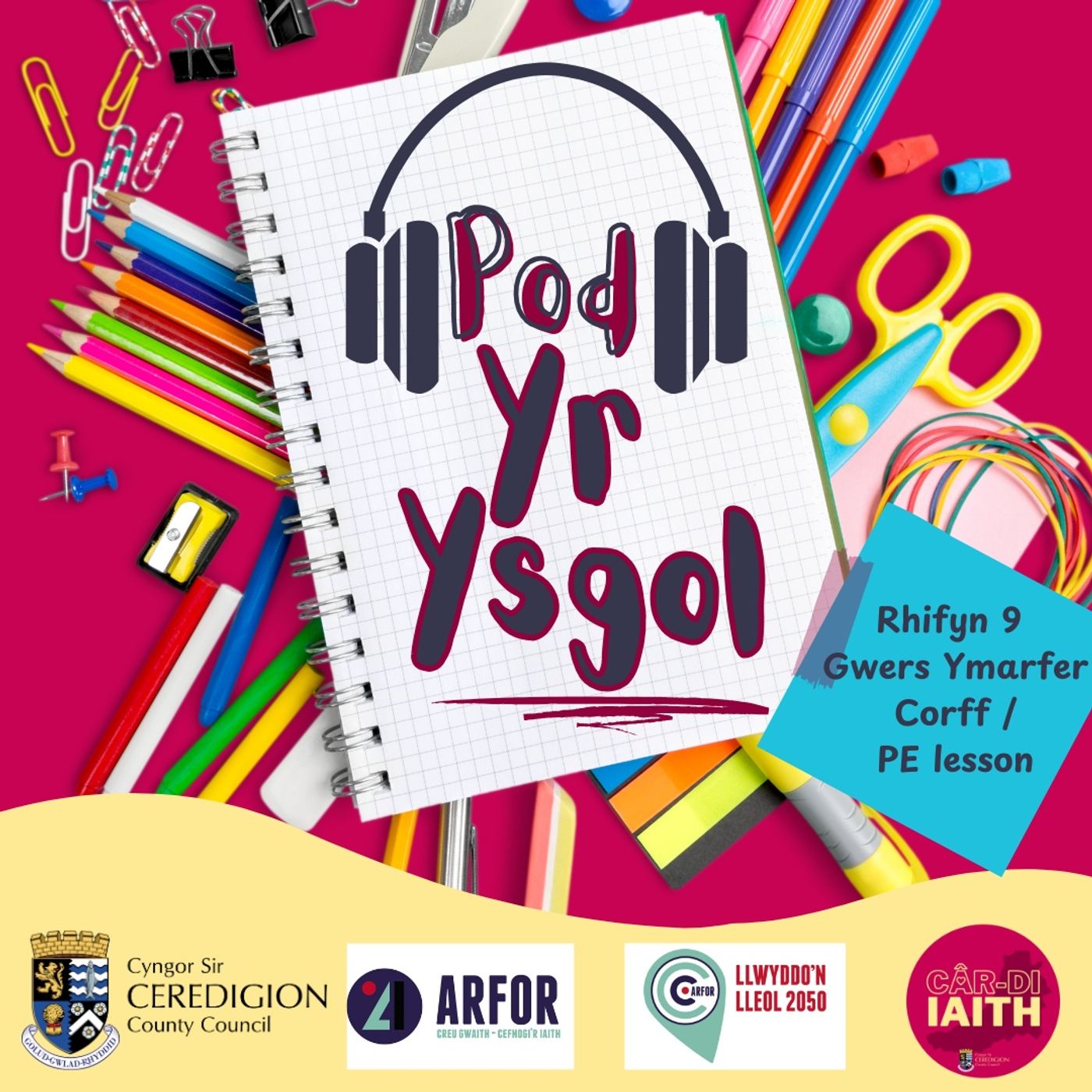 Rhifyn 9 - Gwers Ymarfer Corff / PE lesson episode artwork