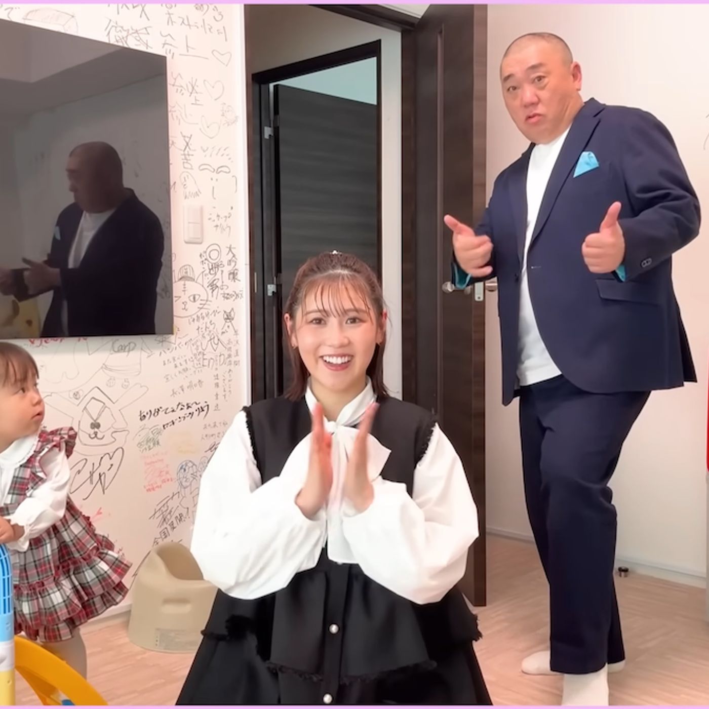 西野未姫、山本圭壱と娘の入園式へ　華やかな装いに「お手製のワンピースめちゃ可愛い」「素敵な家族すぎる」 episode artwork
