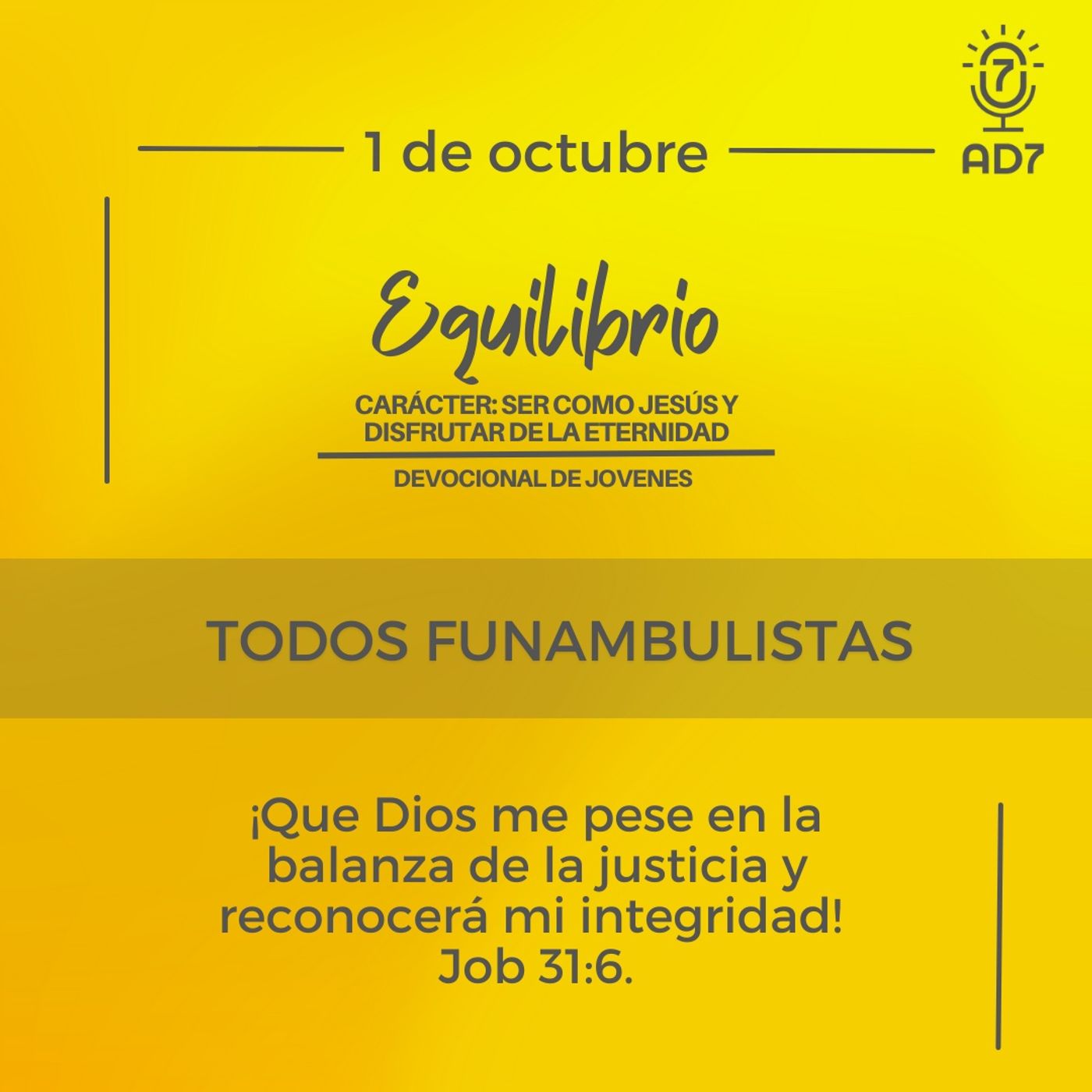 AD7 Devocional - Diferente / Inverso