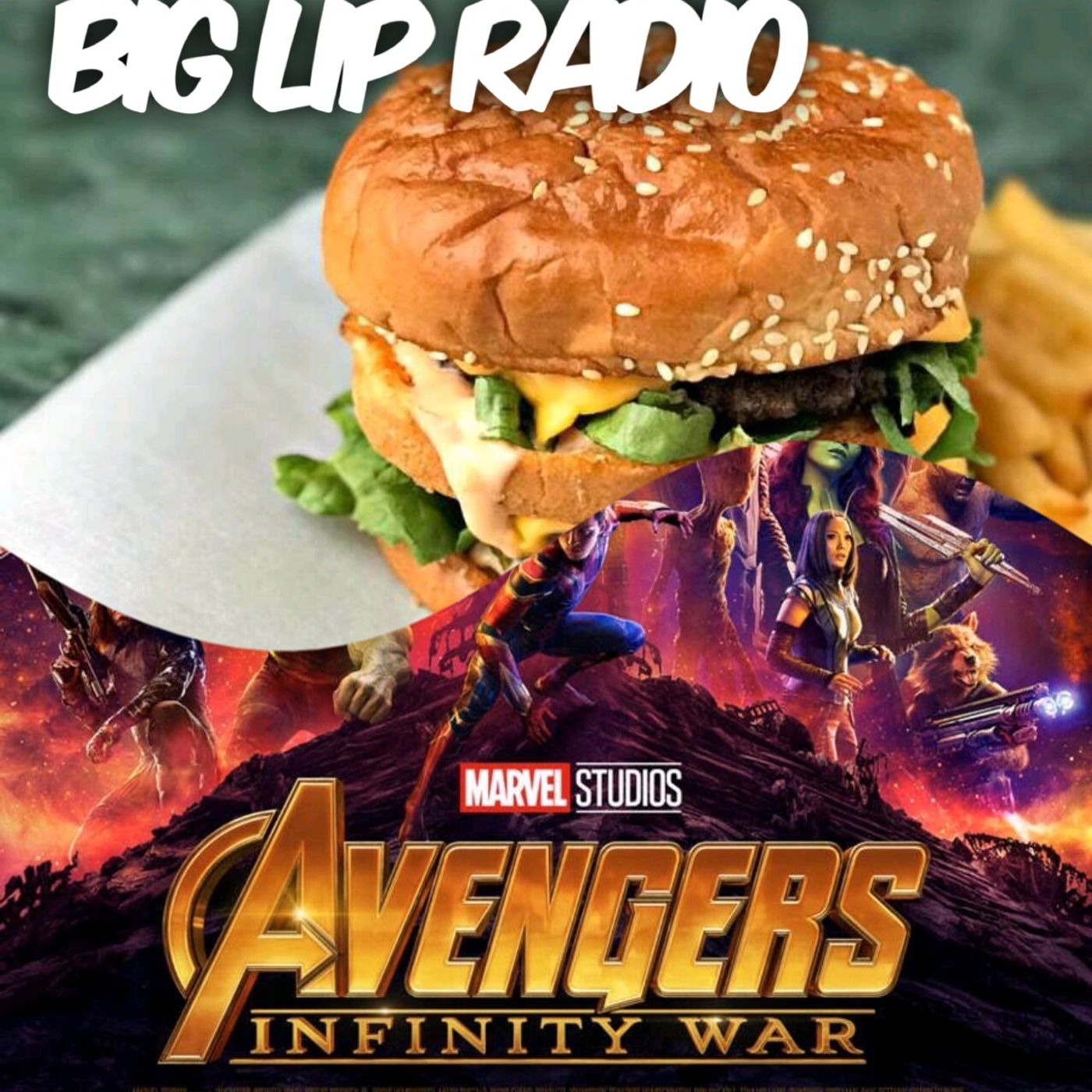 Big Lip Radio Presents: No Girls Allowed 34: Avengers Infinity War episode artwork