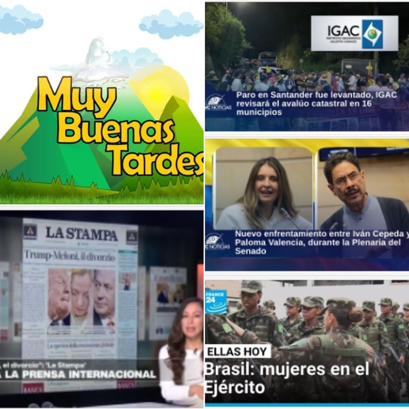 "Muy Buenas Tardes" Abr 16/26