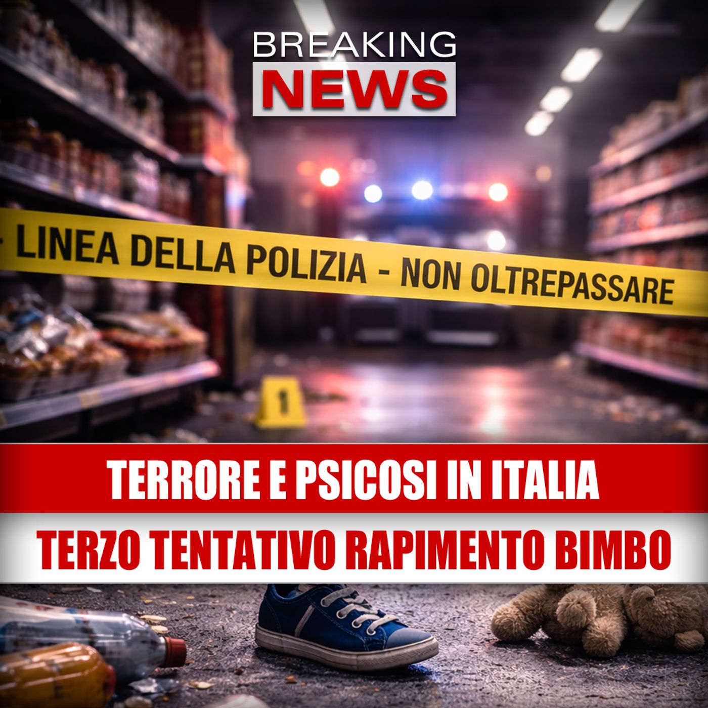 Terzo tentativo di rapimento di un bambino: terrore e psicosi in Italia