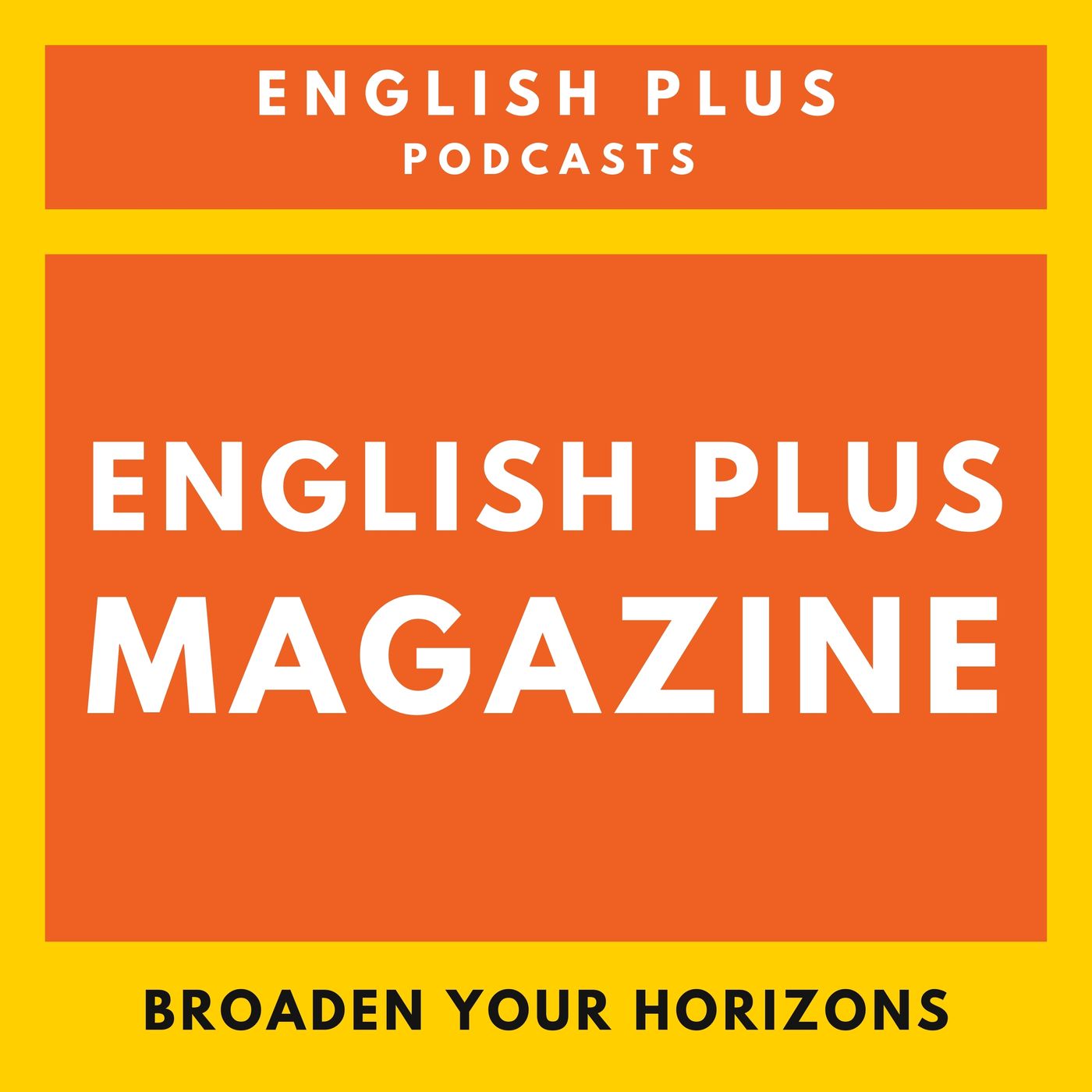 English Plus Magazine podcast artwork
