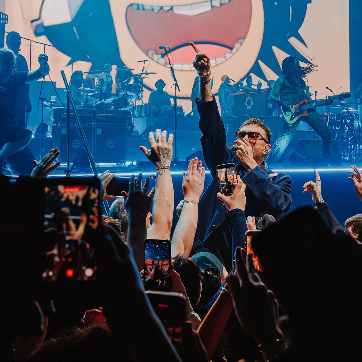 Gorillaz at Tottenham Hotspur Stadium: Johnny Marr, Shaun Ryder, Little Simz, Yasiin Bey lead massive list of guest performers episode artwork