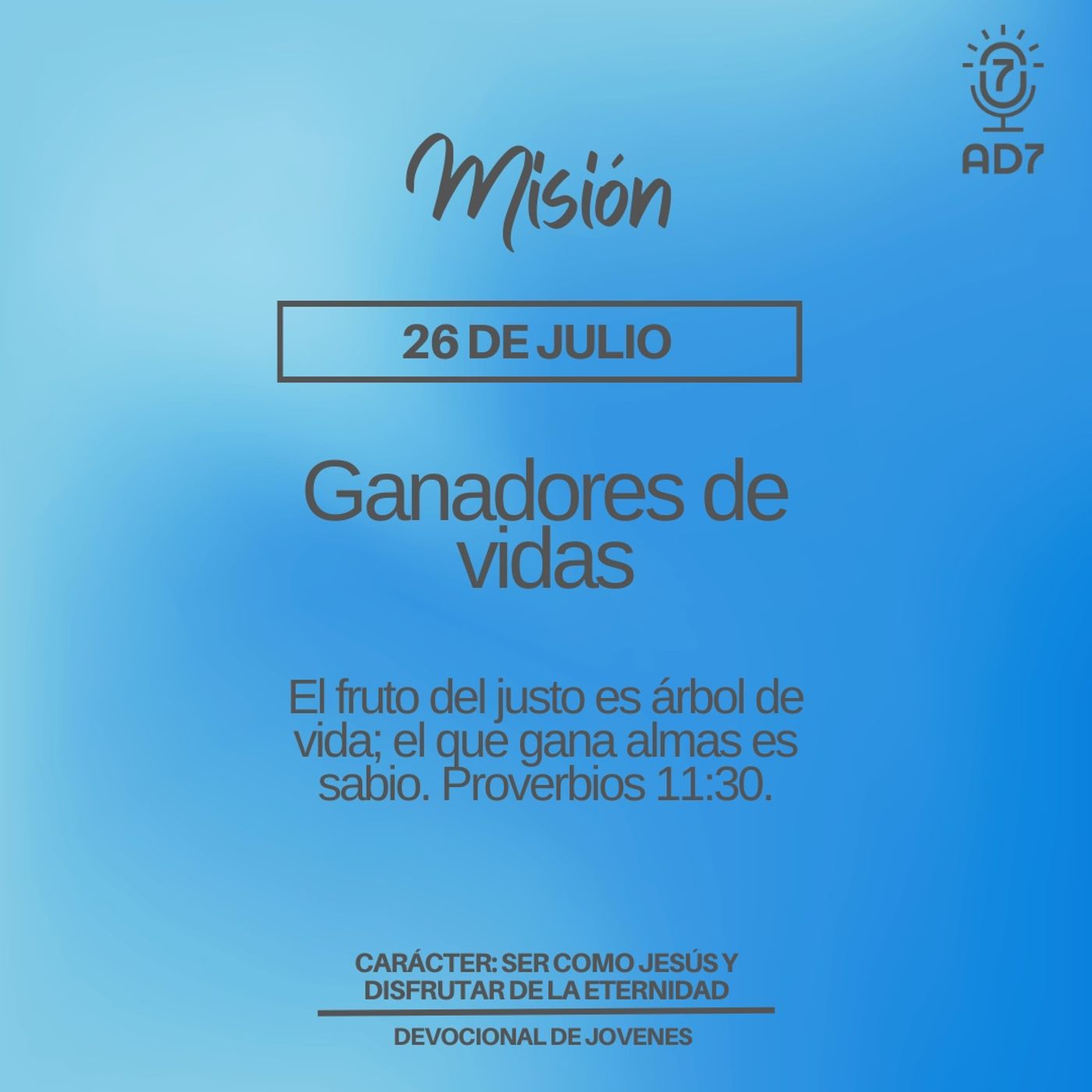 AD7 Devocional - Diferente / Inverso