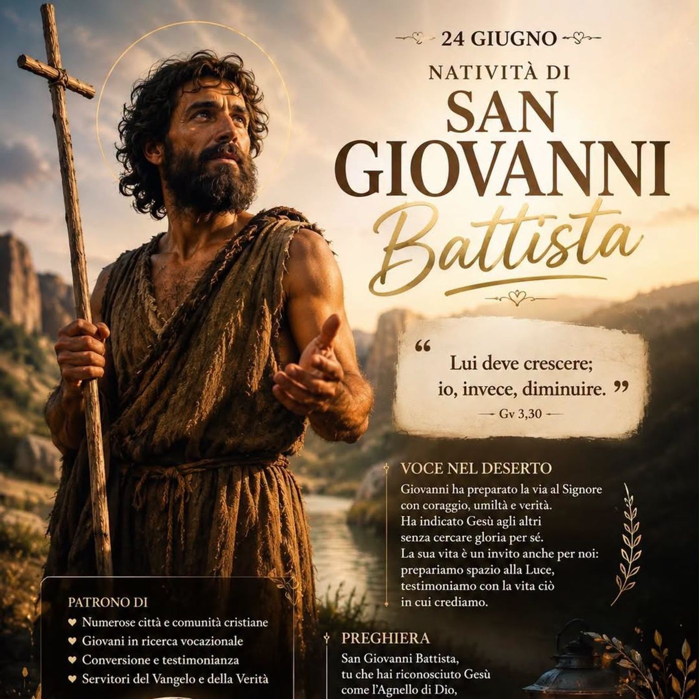 Preghiera a San Giovanni Battista, voce che prepara il Signore episode artwork