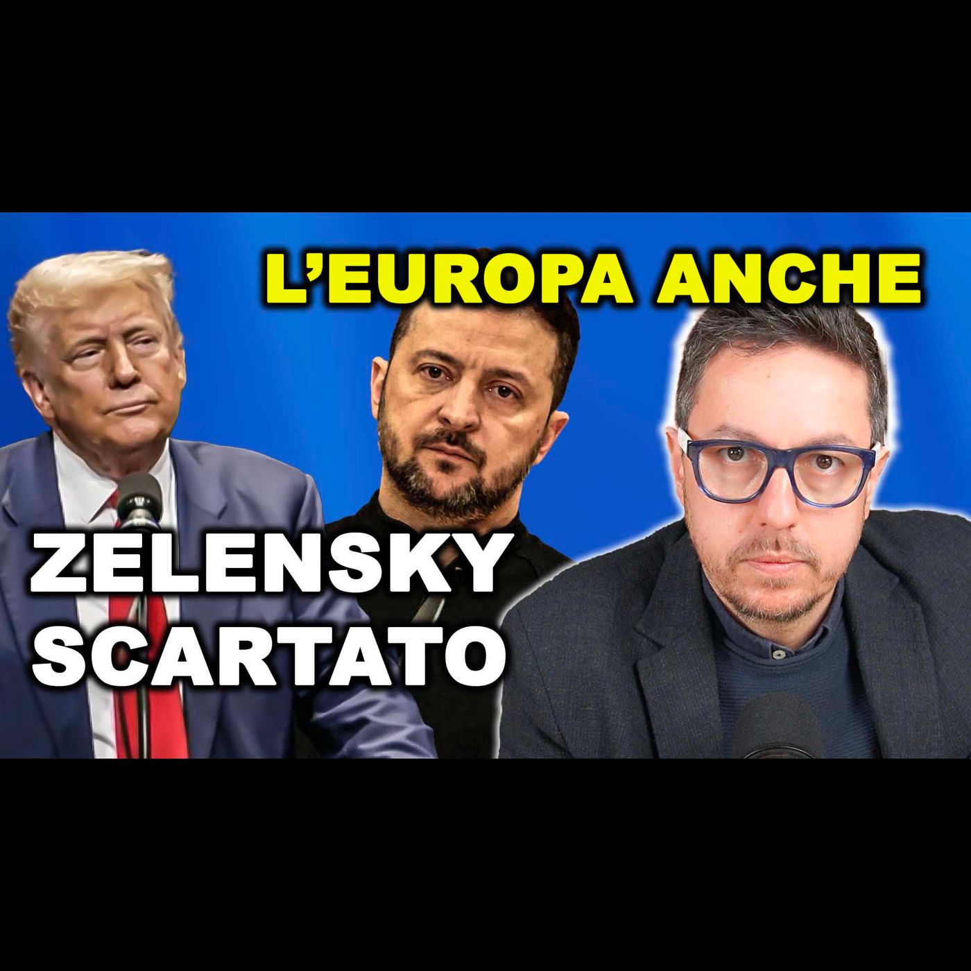TRUMP FA FUORI (diplomaticamente) ZELENSKY e mette DAZI a Canada Messico e Cina | I PROSSIMI? NOI