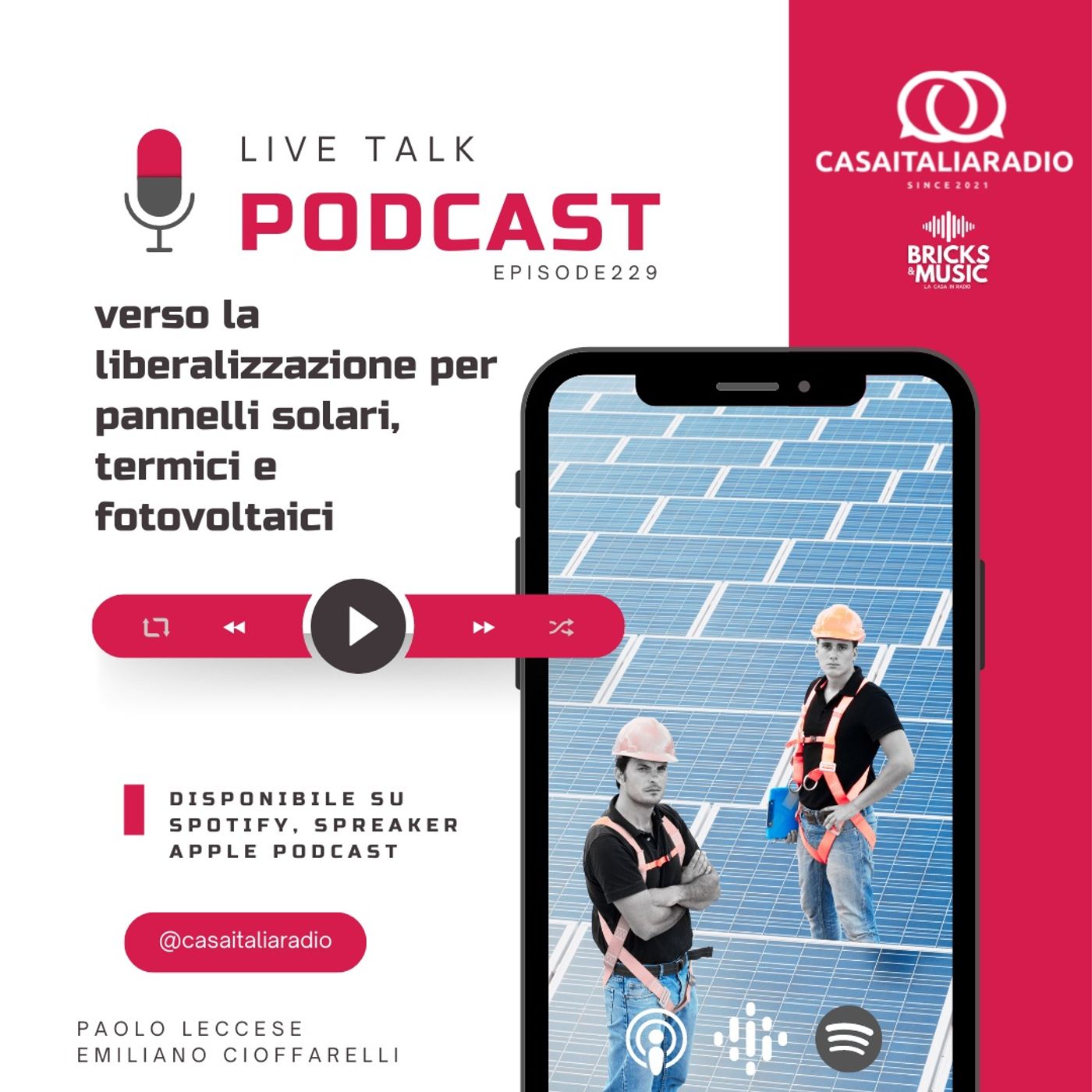 BM - Puntata N. 229 - La direzione è quella della liberalizzazione per pannelli solari, termici e fotovoltaici episode artwork