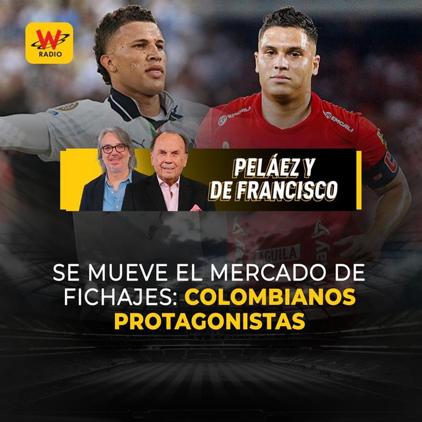 Se mueve el mercado de fichajes: colombianos protagonistas