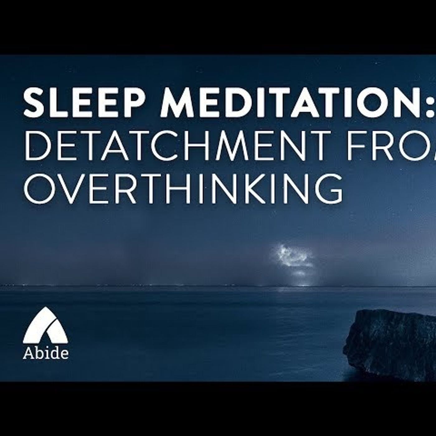 Guided Meditation for Detachment From Over-Thinking (Anxiety _ OCD _ Depression) Elijah_ Wait On God episode artwork
