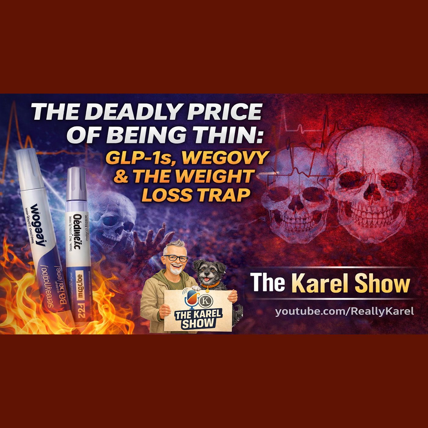 The Deadly Price of Being Thin: GLP-1s, Wegovy & the Weight Loss Trap episode artwork