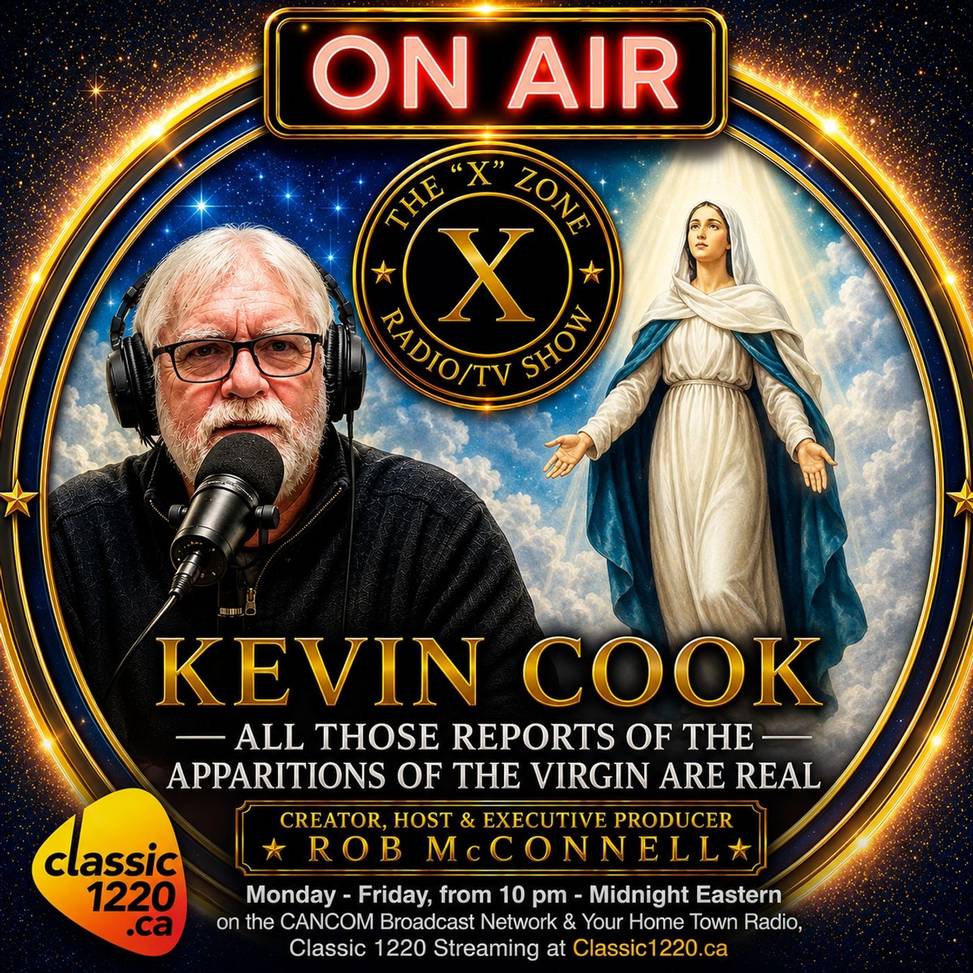 Rob McConnell Interviews - KEVIN COOK - All Those Reports of the Apparitions of the Virgin Are Real