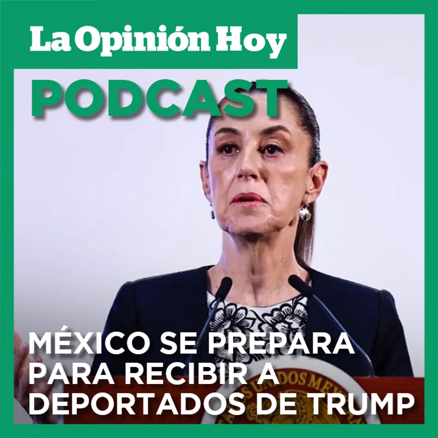 Claudia Sheinbaum analiza un plan para recibir inmigrantes deportados de EE.UU.