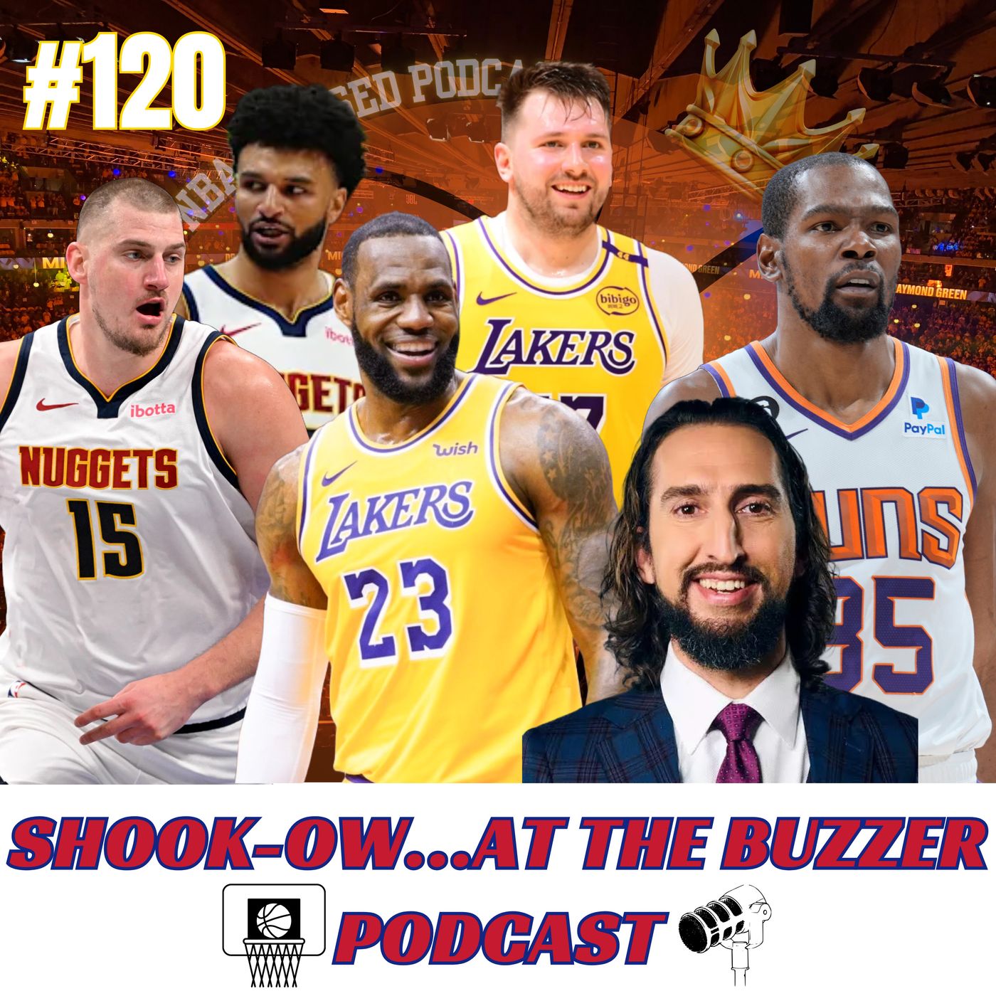 Are The Lakers Or Nuggets The Biggest Threat To OKC? | Nick Wright’s Shocking Kevin Durant Report episode artwork