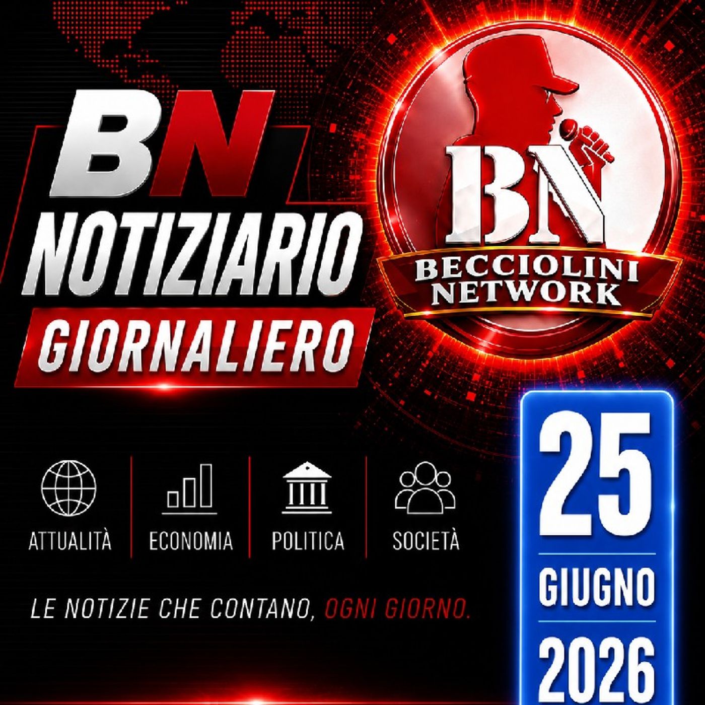 CAPIRE PRIMA DI CREDERE | Notiziario del mattino - del 25 Giugno 2026 episode artwork