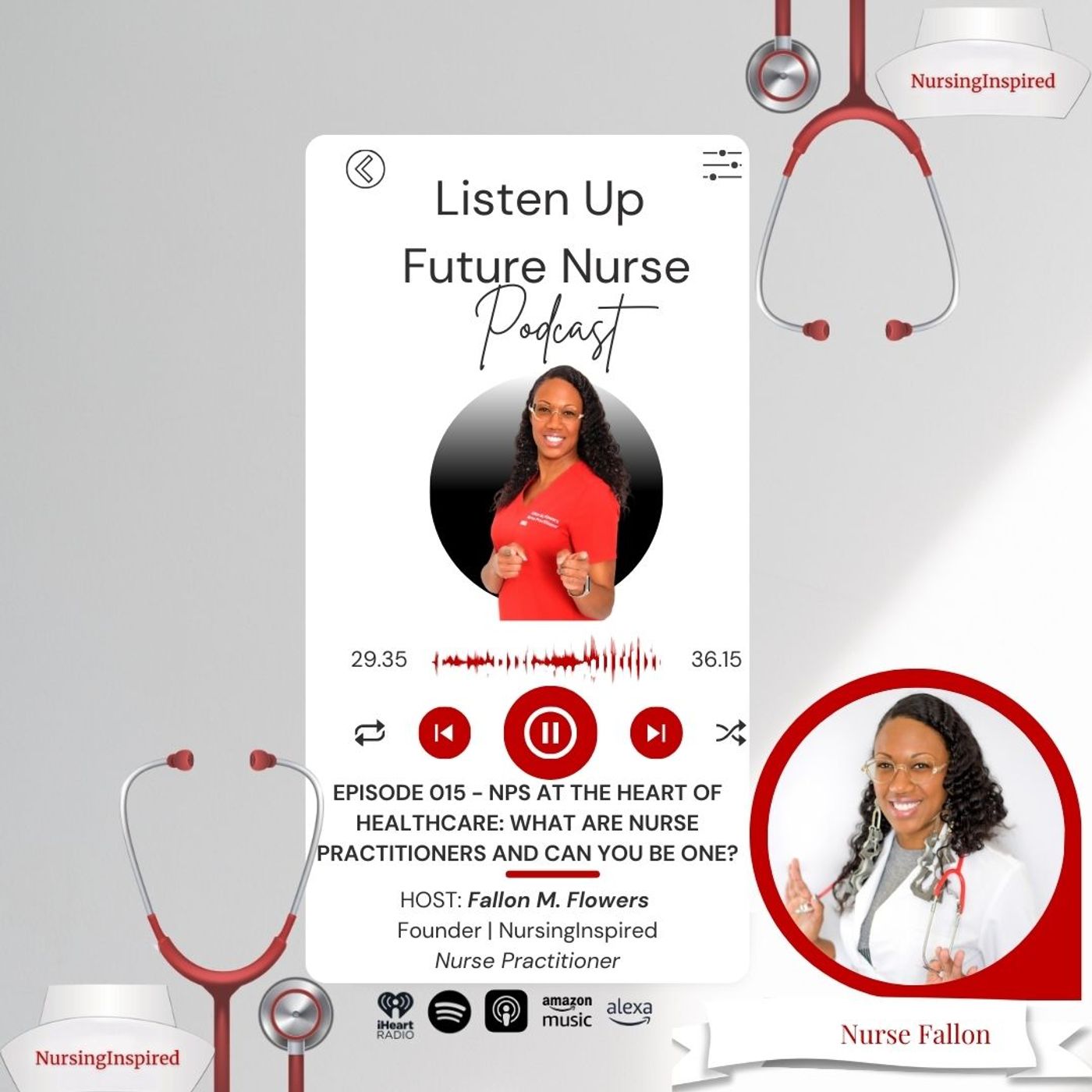 Episode 015 - NPs at the Heart of Healthcare: What are Nurse Practitioners and Can You Be One?