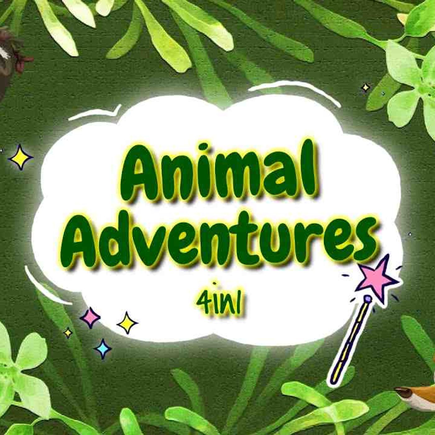 Sleep Meditation for Kids _ ANIMAL ADVENTURES 4in1 _ Sleep Stories for Children episode artwork