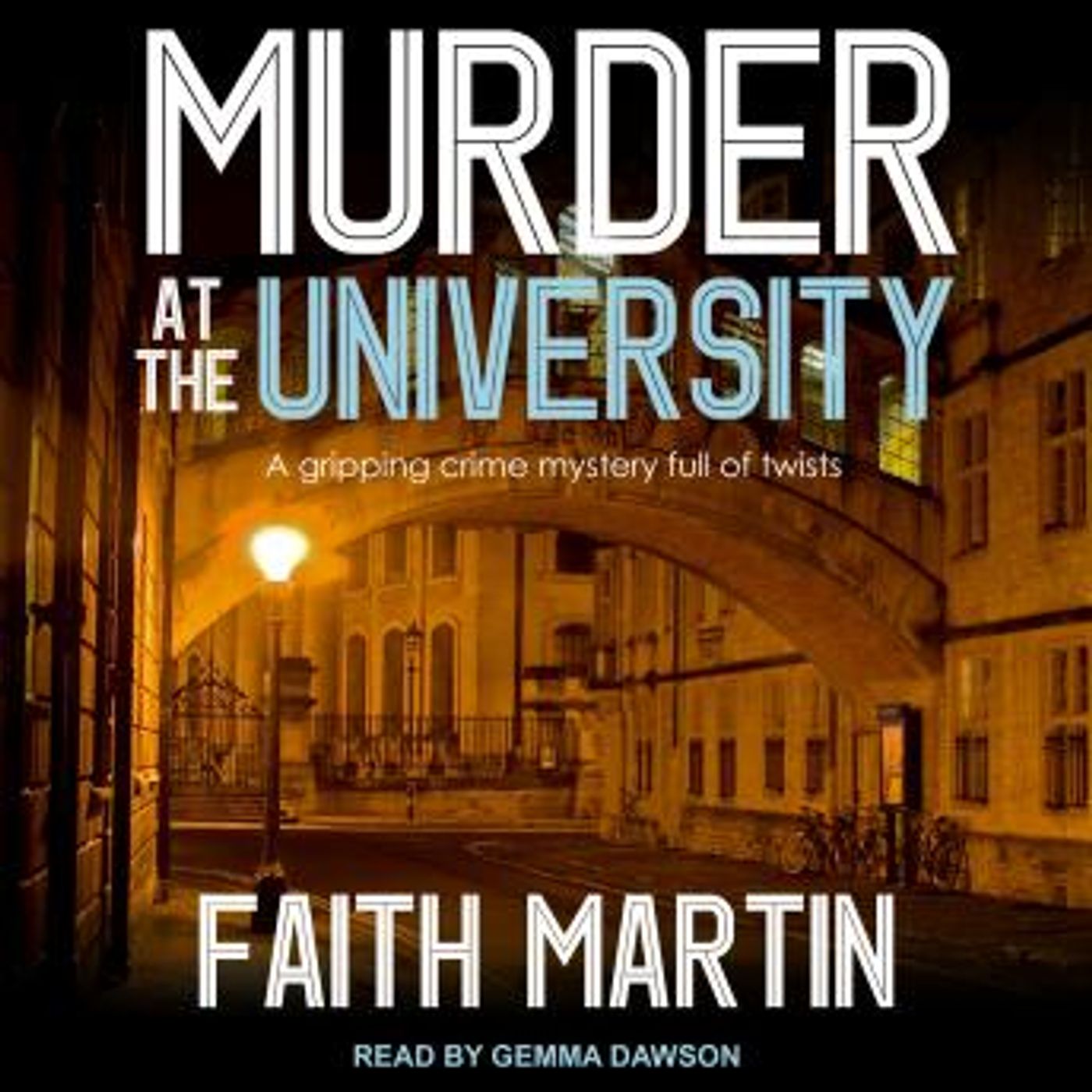 Murder at the University by Faith Martin episode artwork