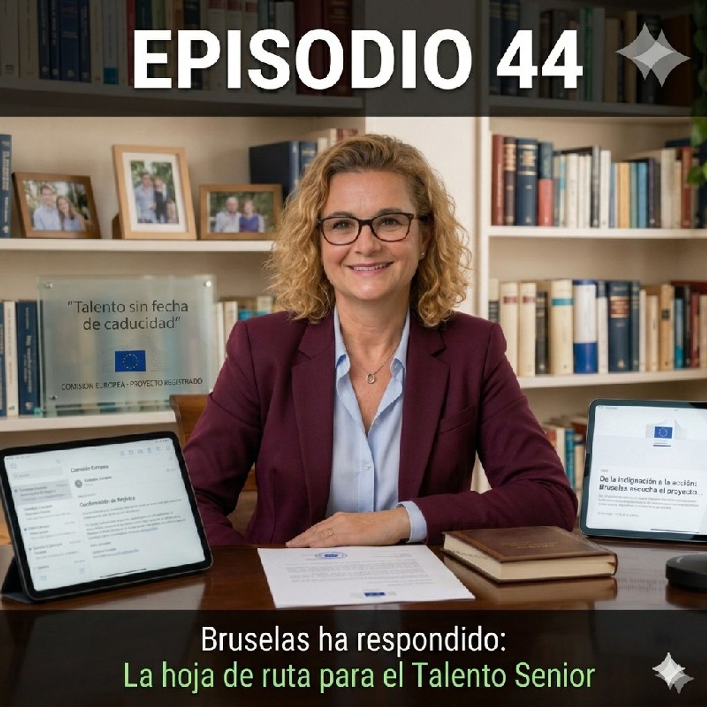 Episodio 44. Bruselas ha respondido: La hoja de ruta para el Talento Senior episode artwork