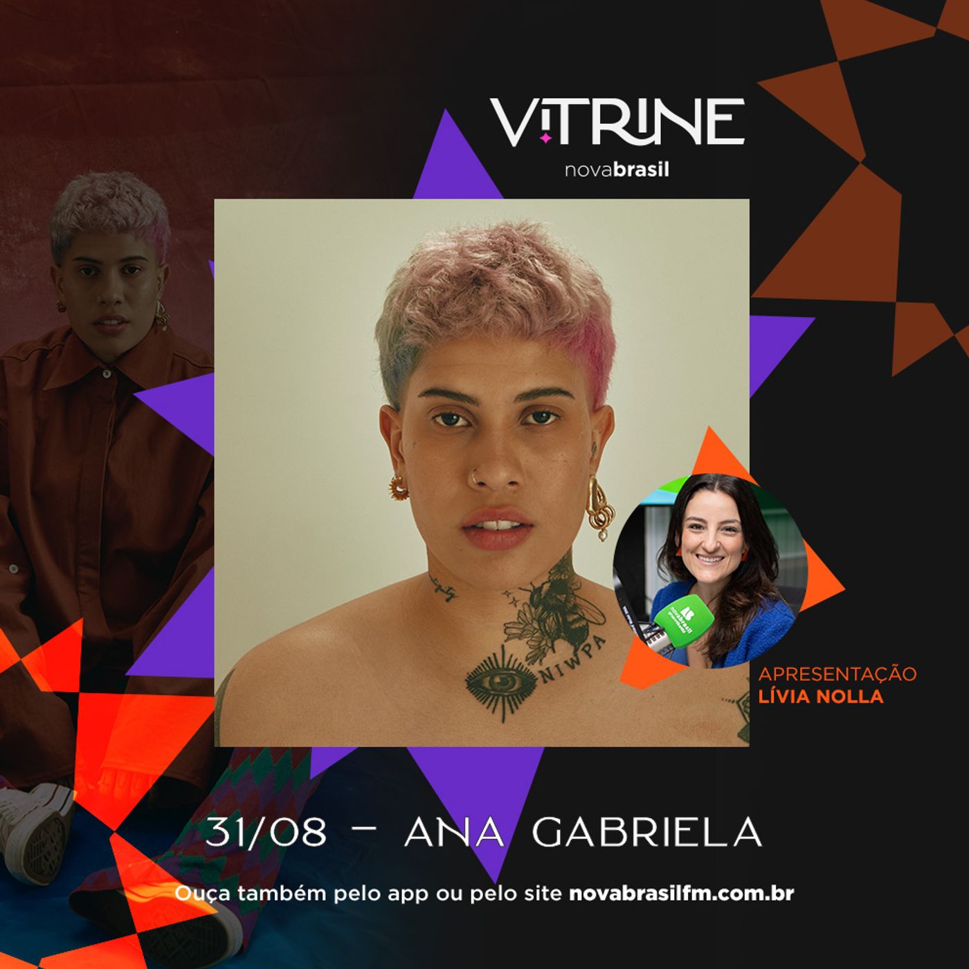 Ana Gabriela: "Foi por conta de um professor que eu criei coragem pra cantar. (...) Quando eu terminei a música, e ele estava chorando" Ana Gabriela: "Foi por conta de um professor que eu criei coragem pra cantar. (...) Quando eu terminei a música, e ele estava chorando"