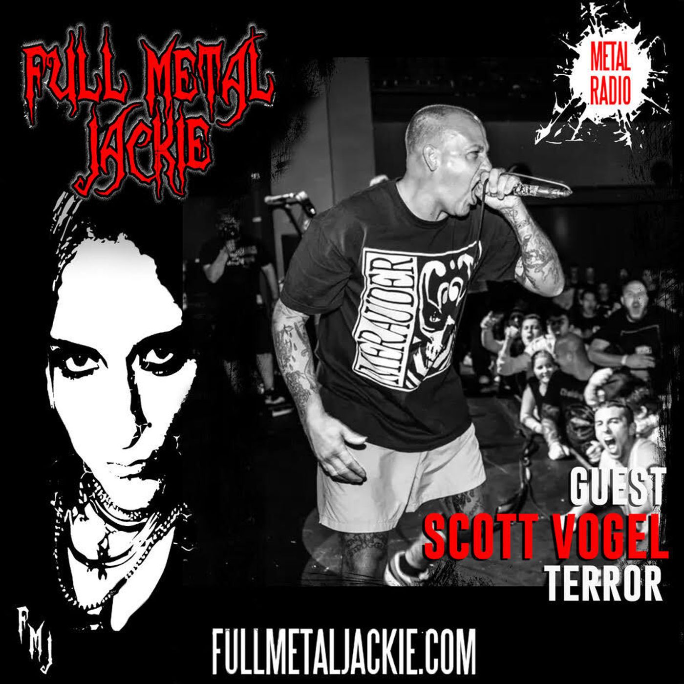 Scott Vogel of Terror on FMJ RADIO! episode artwork