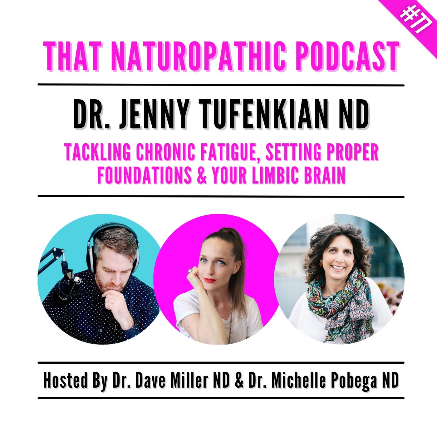 #77: Chronic Fatigue, Proper Foundations, & Your Limbic Brain w/ Dr. Jenny Tufenkian ND episode artwork