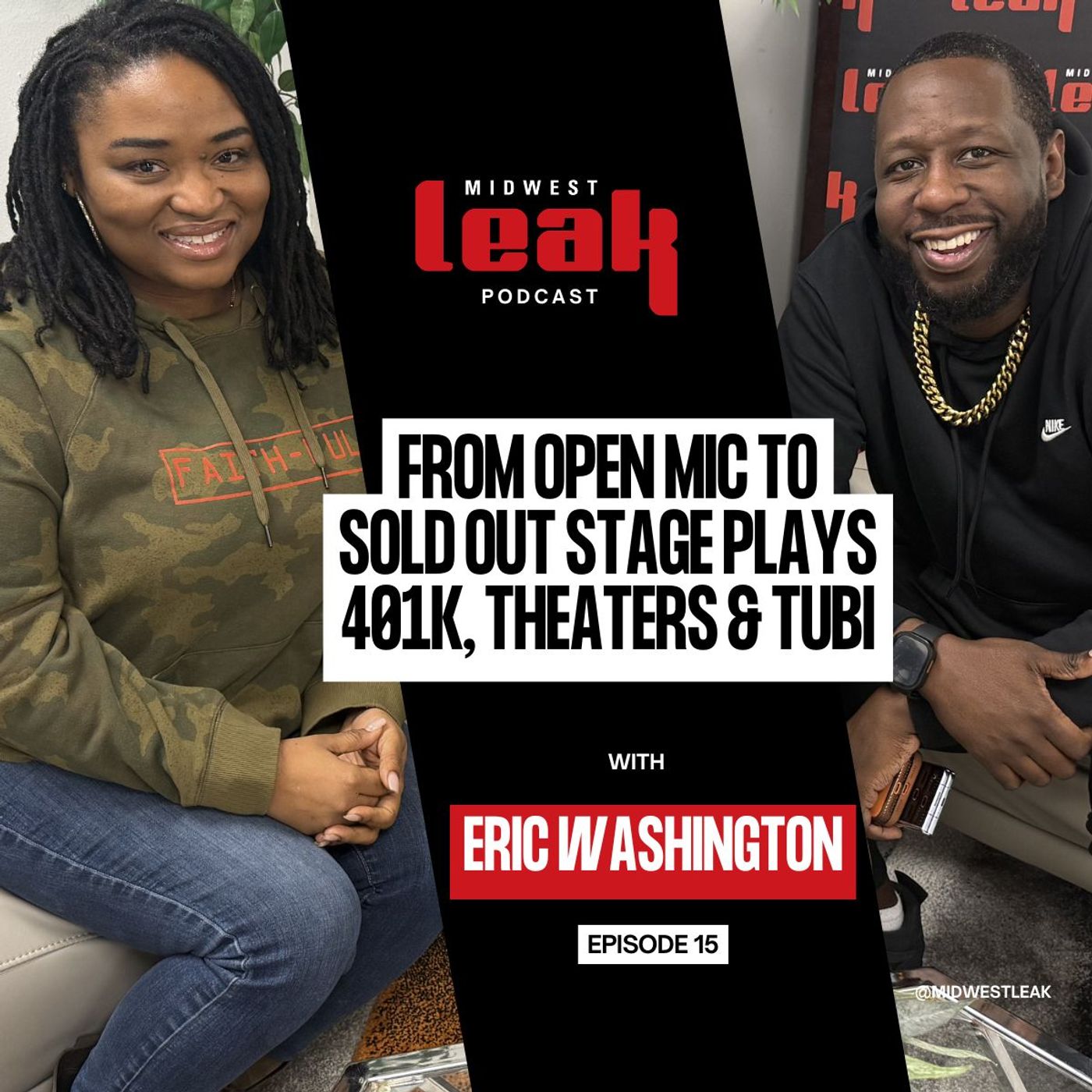 From Open Mic to Sold-Out Stage Plays | Eric Washington on 401K, Tubi & Zuri Johnson Story